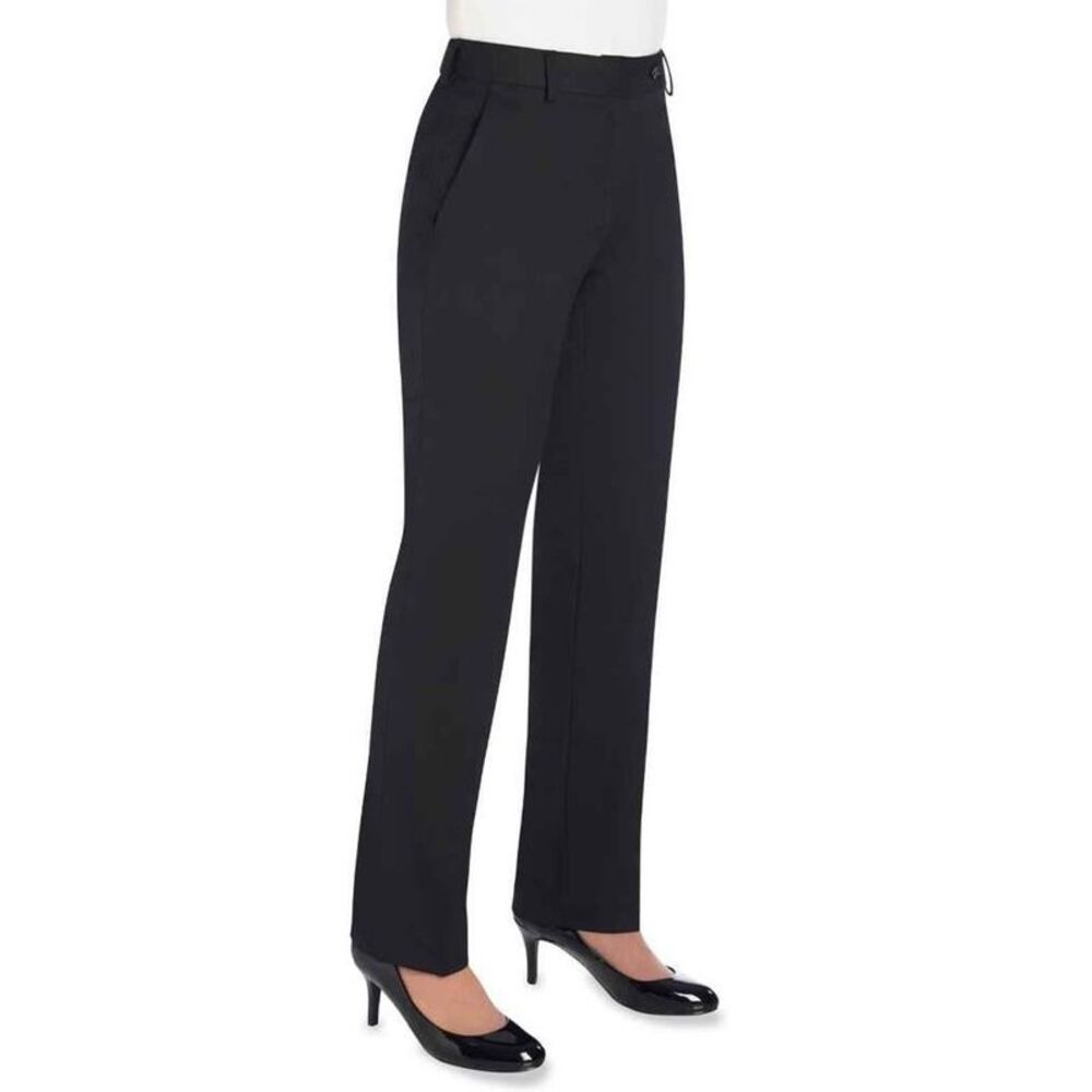 Brook Taverner Womens/Ladies Eclipse Bianca Suit Trousers / Black